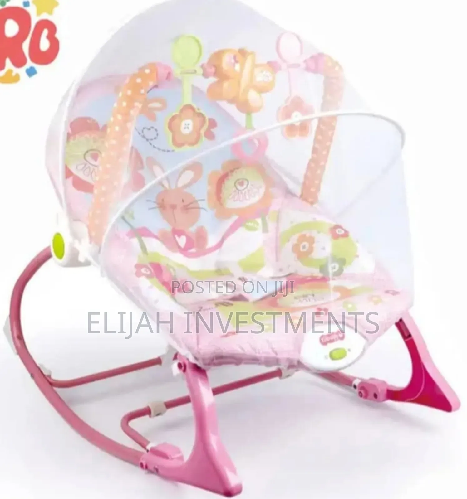 Light Weight Baby Rocker With Mosquito Net