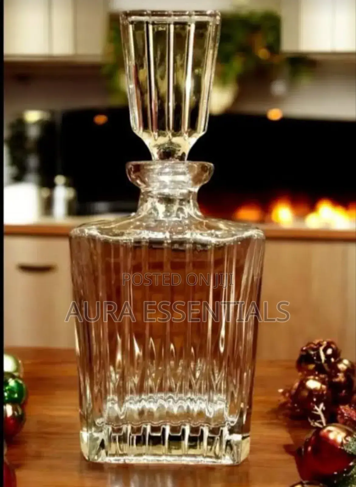 Crystal Decanter With Stopper