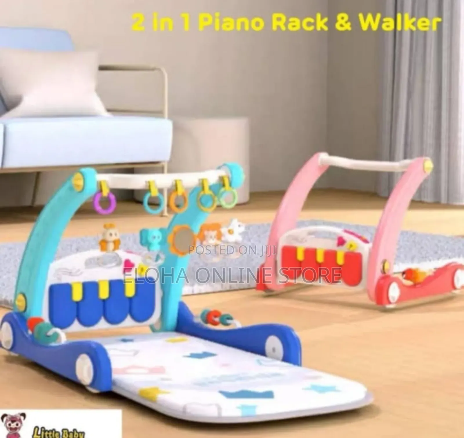 2 IN 1 Piano Rack Walker
