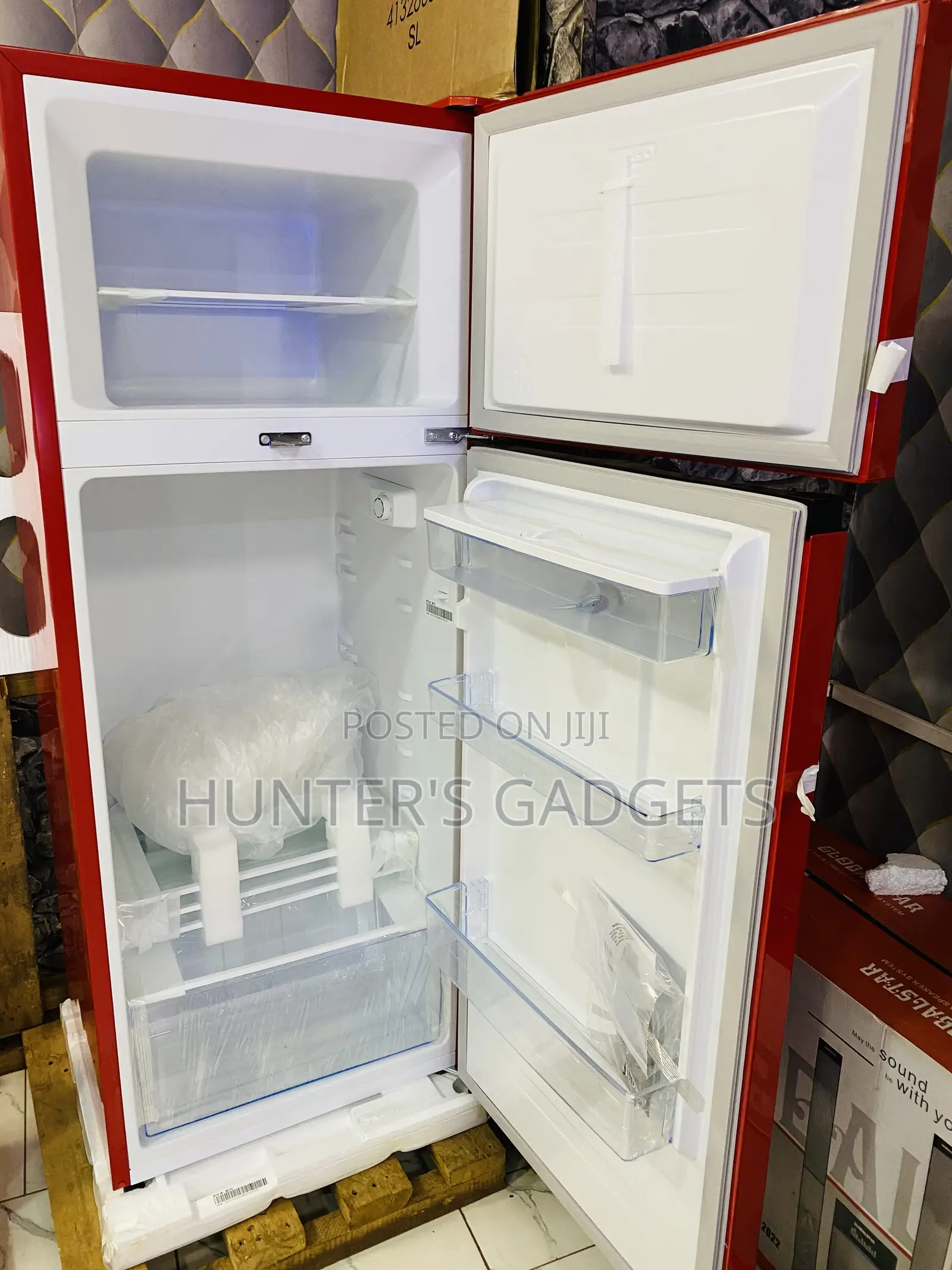 Hisense 270 Liters Brand New Double Door Red Product