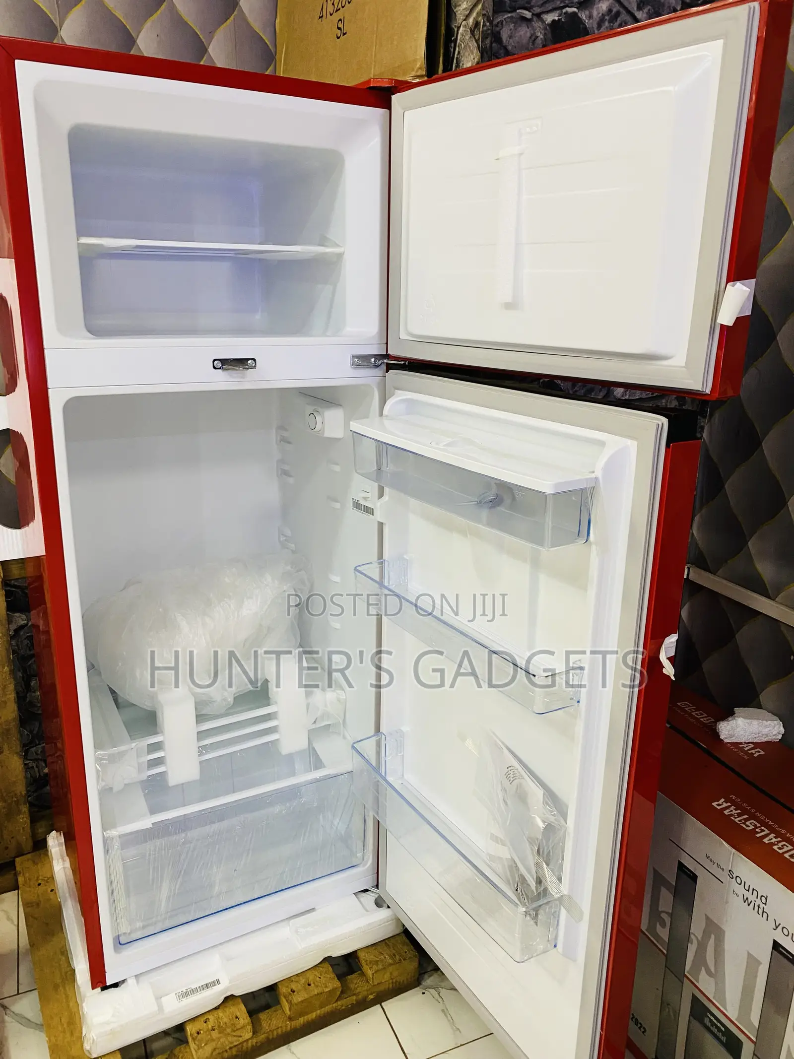 Hisense 270 Liters Brand New Double Door Red Product