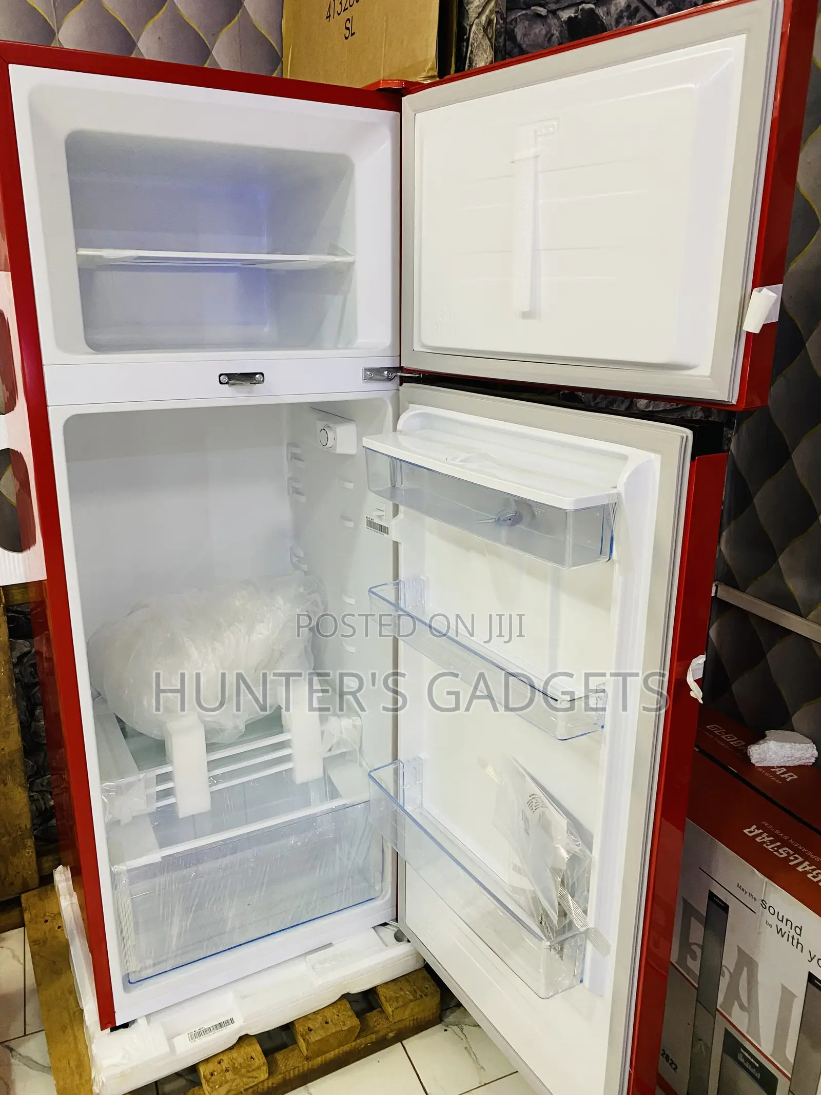 Hisense 270 Liters Brand New Double Door Red Product