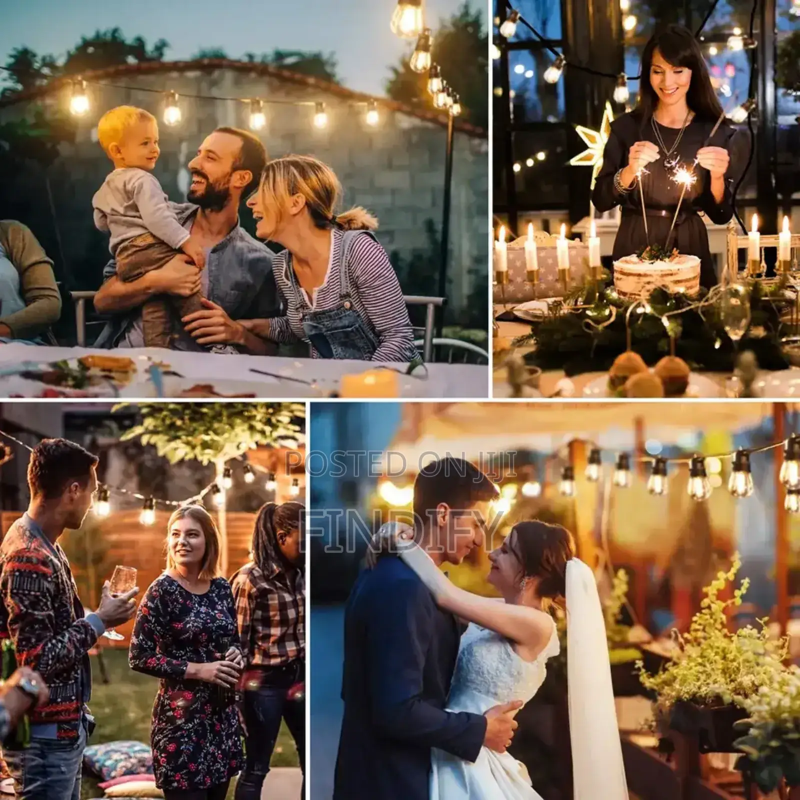 Decorative String Lights Indoor and Outdoor Party Lights