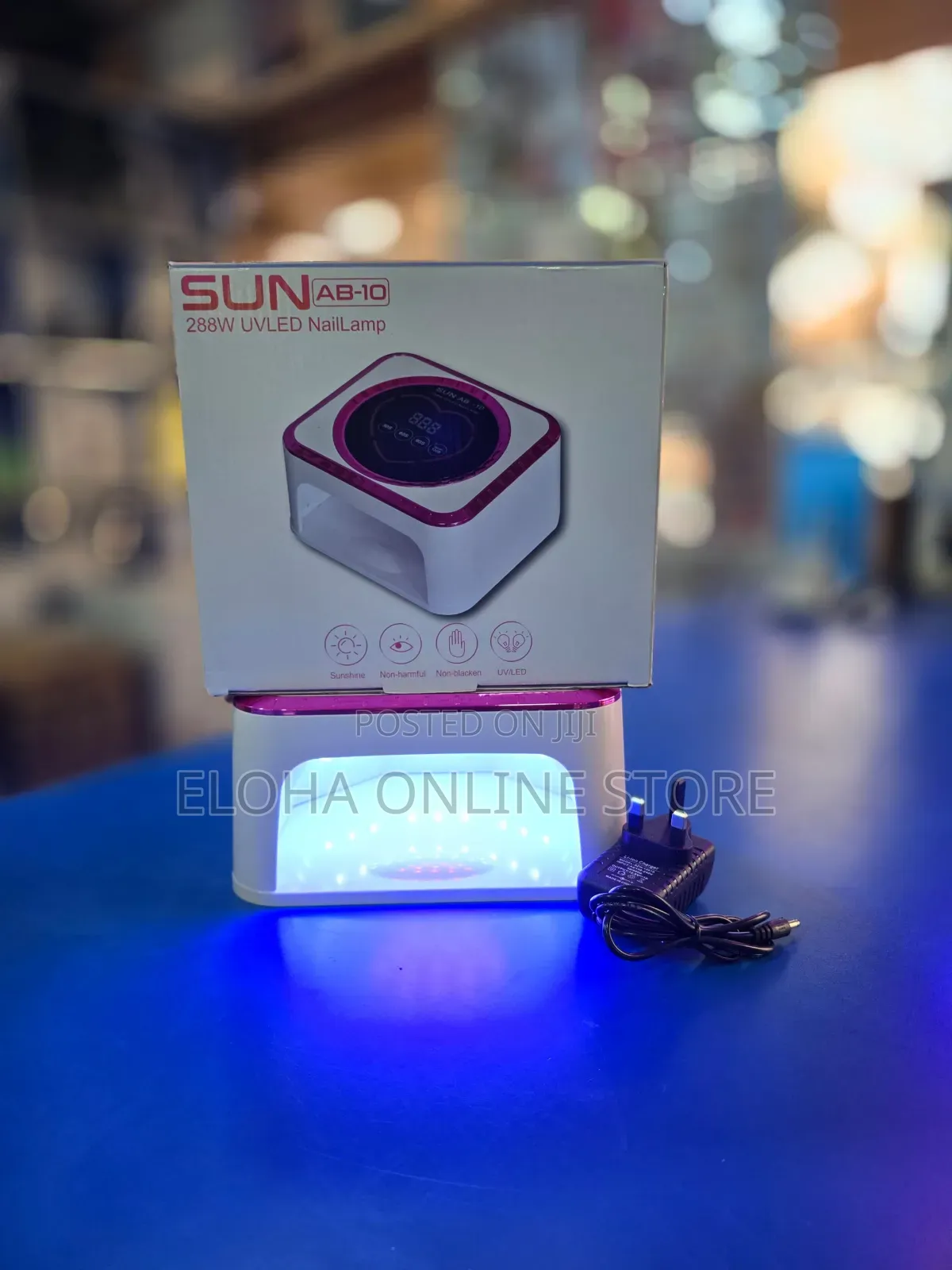 288watts Sun Ab-10 UV Led Rechargeable Nail Lamp