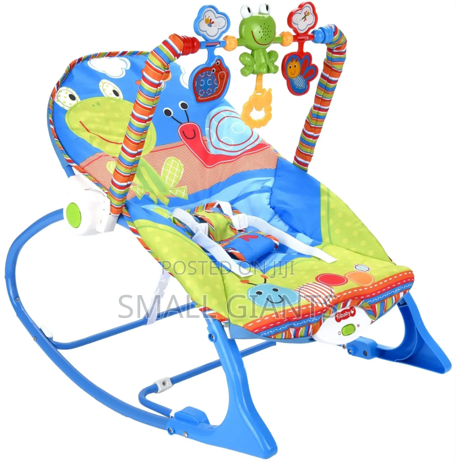 Infant-to-Toddler Rocking Chair With a Net