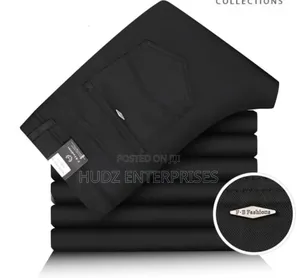 Black Jean Pants With Small and Giant Sizes