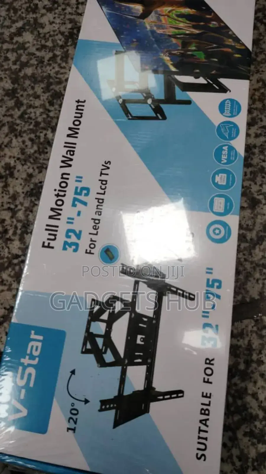 Full Motion Wall Mount
32"-75"
