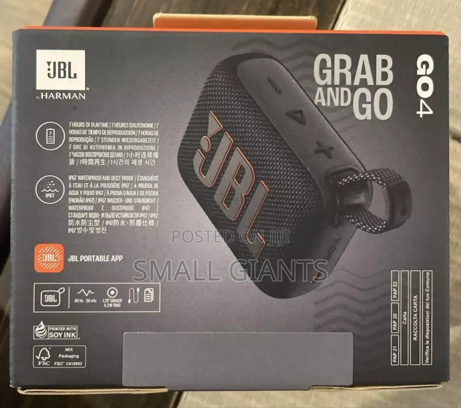 JBL GO4 Portable Bluetooth Speakers