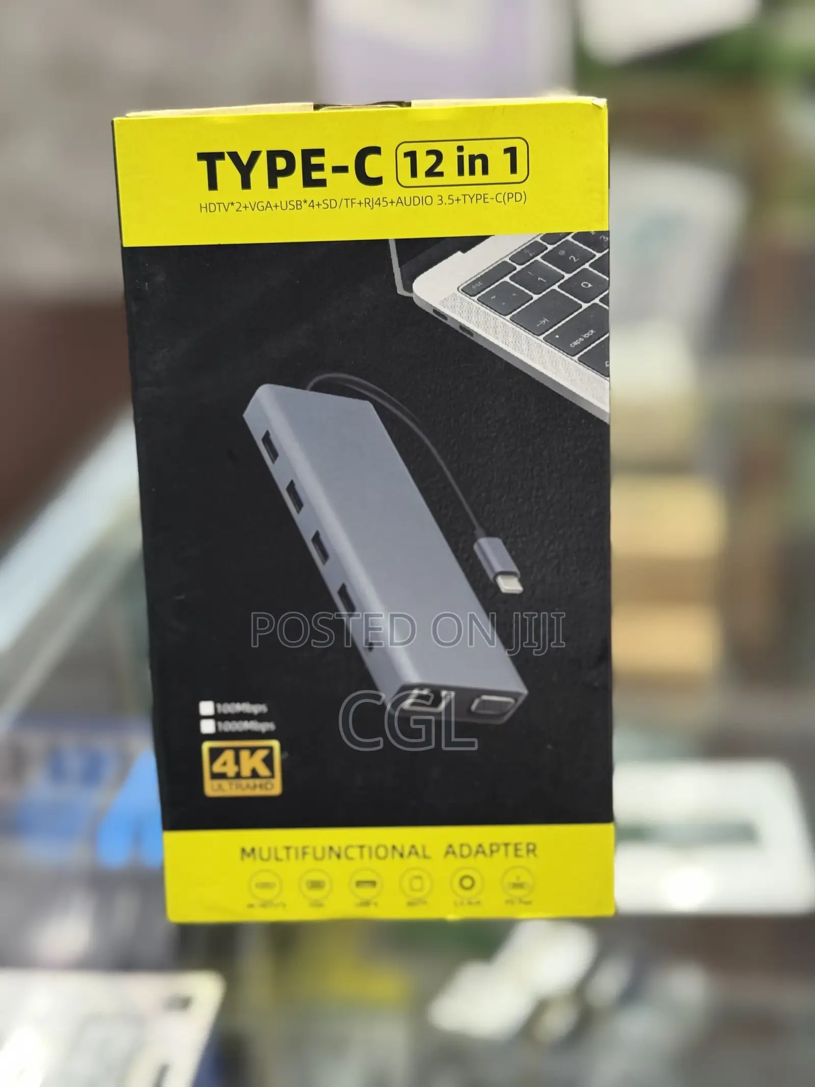 Type-C 12in1 Hub Multifunctional Adapter Docking Station