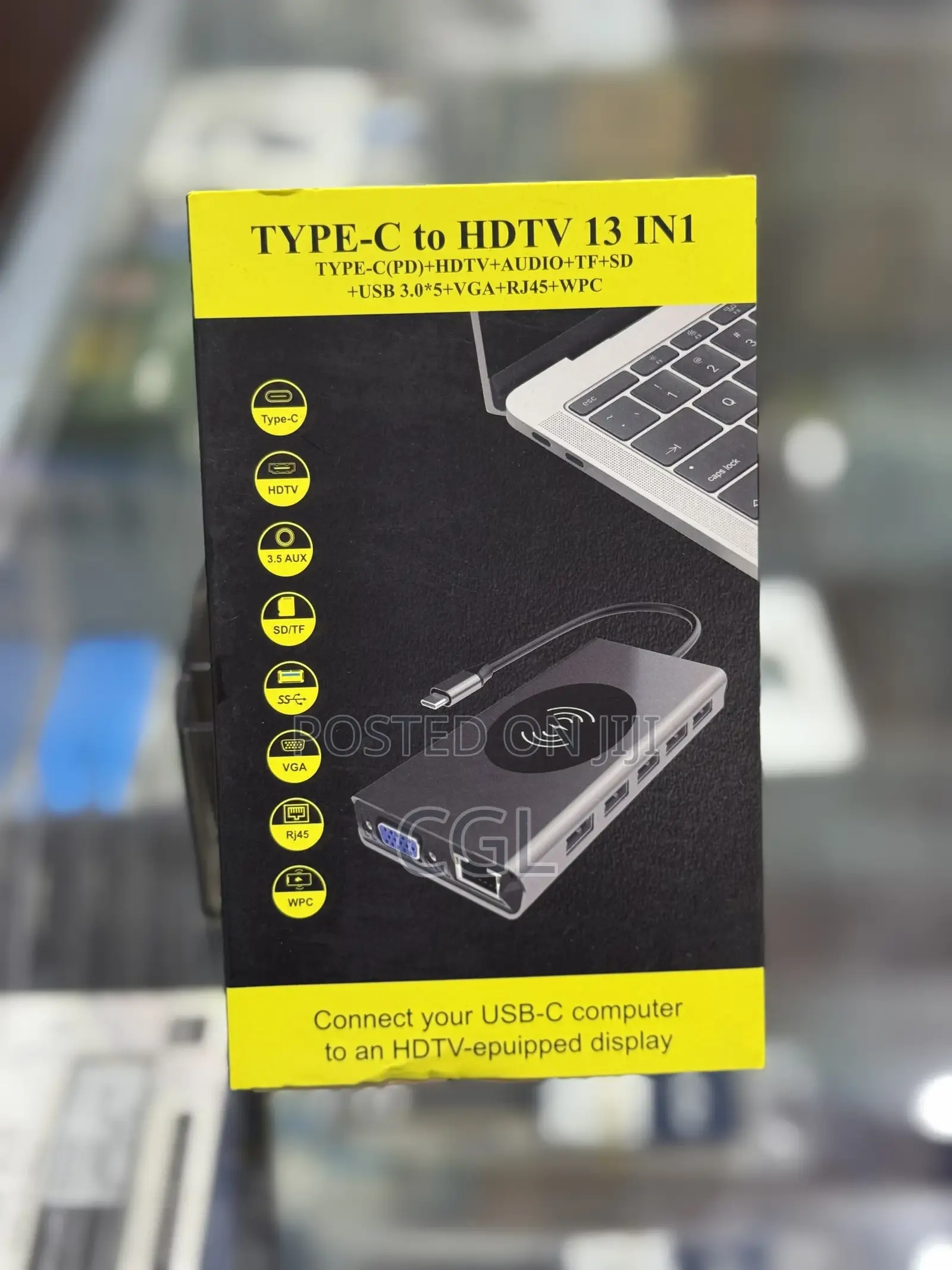 Type-C 13in1 Smart Charging Hub Docking Station Adapter