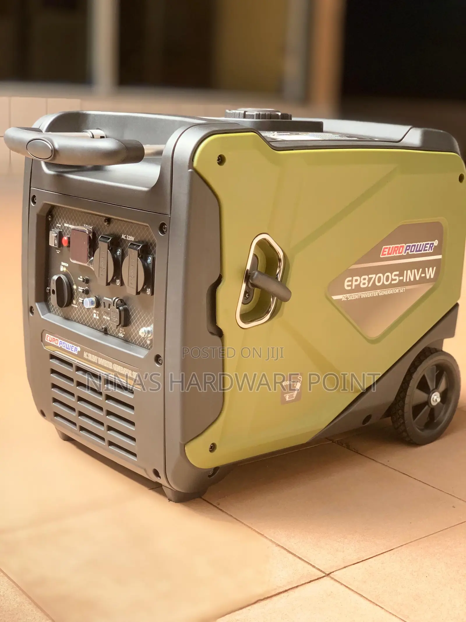 Silent Generator Petrol 6kva (Euro Power)