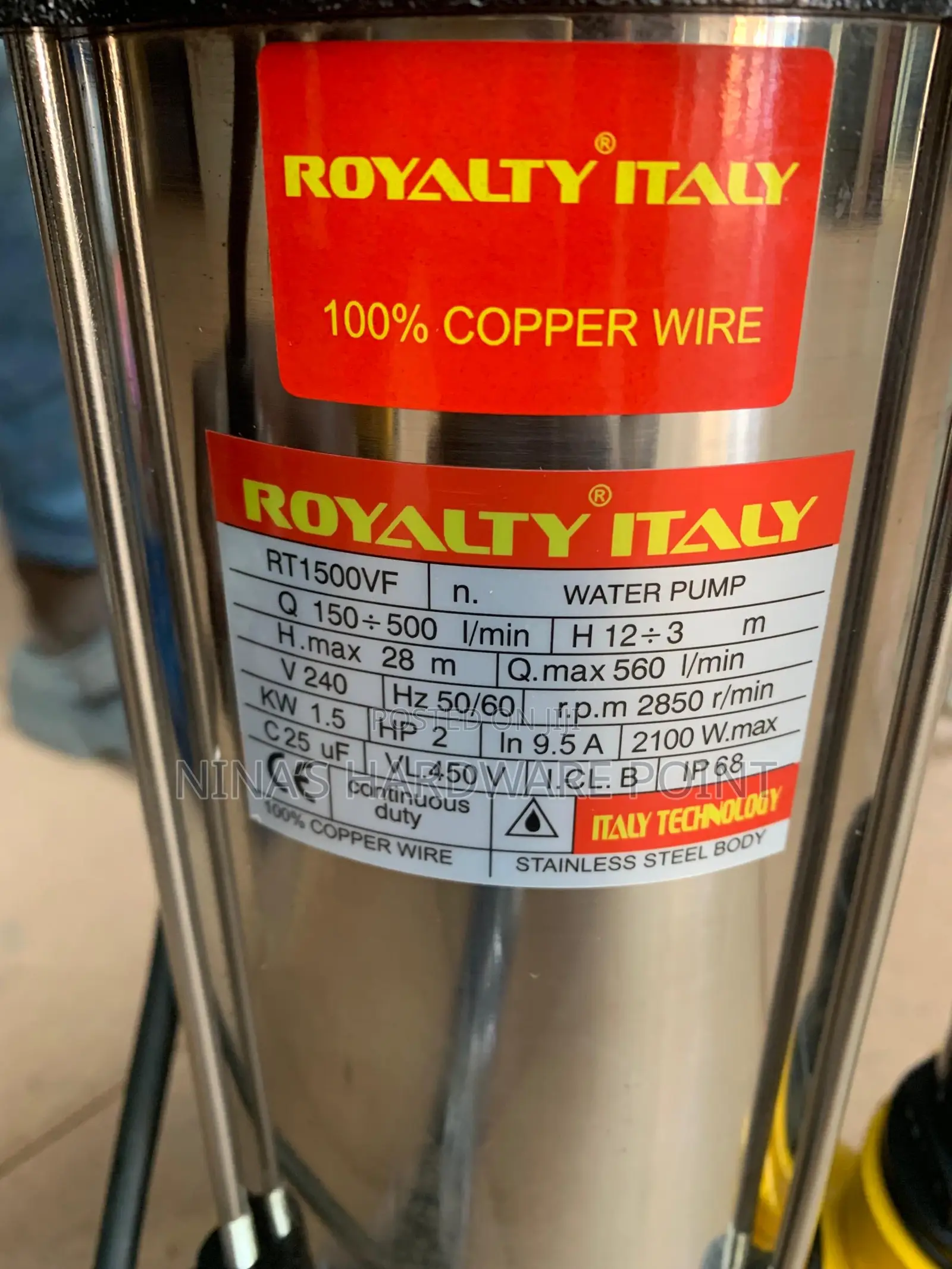 Water Pump Italy