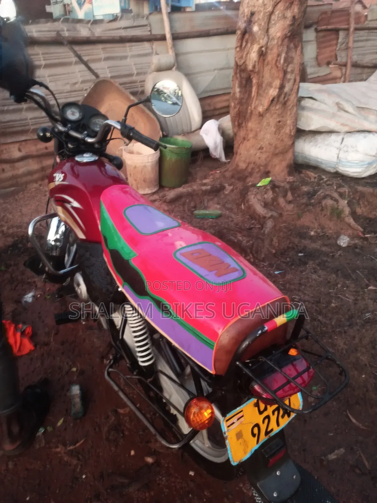 TVS XL 100 2017 Red