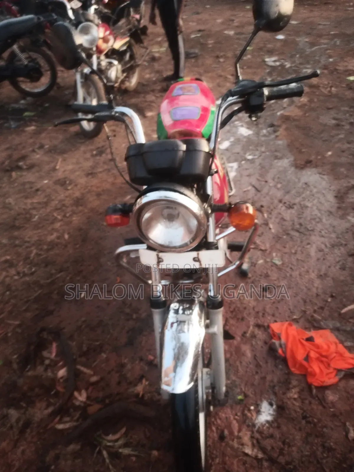 TVS XL 100 2017 Red