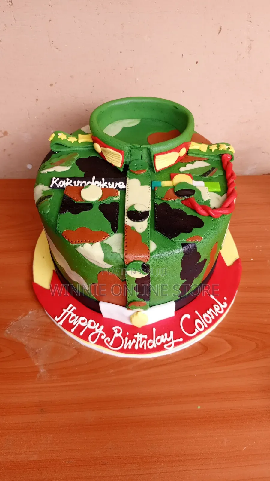 Combat Birthday Cake