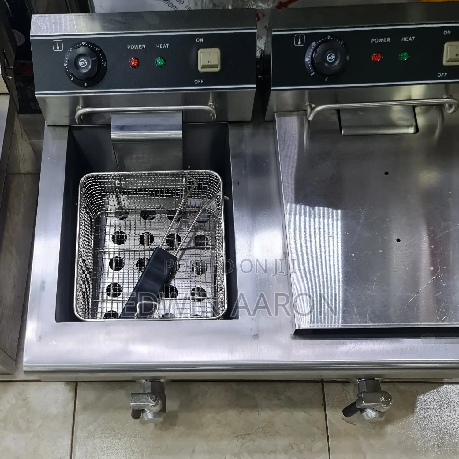 Commercial Double Deep Fryer 26L