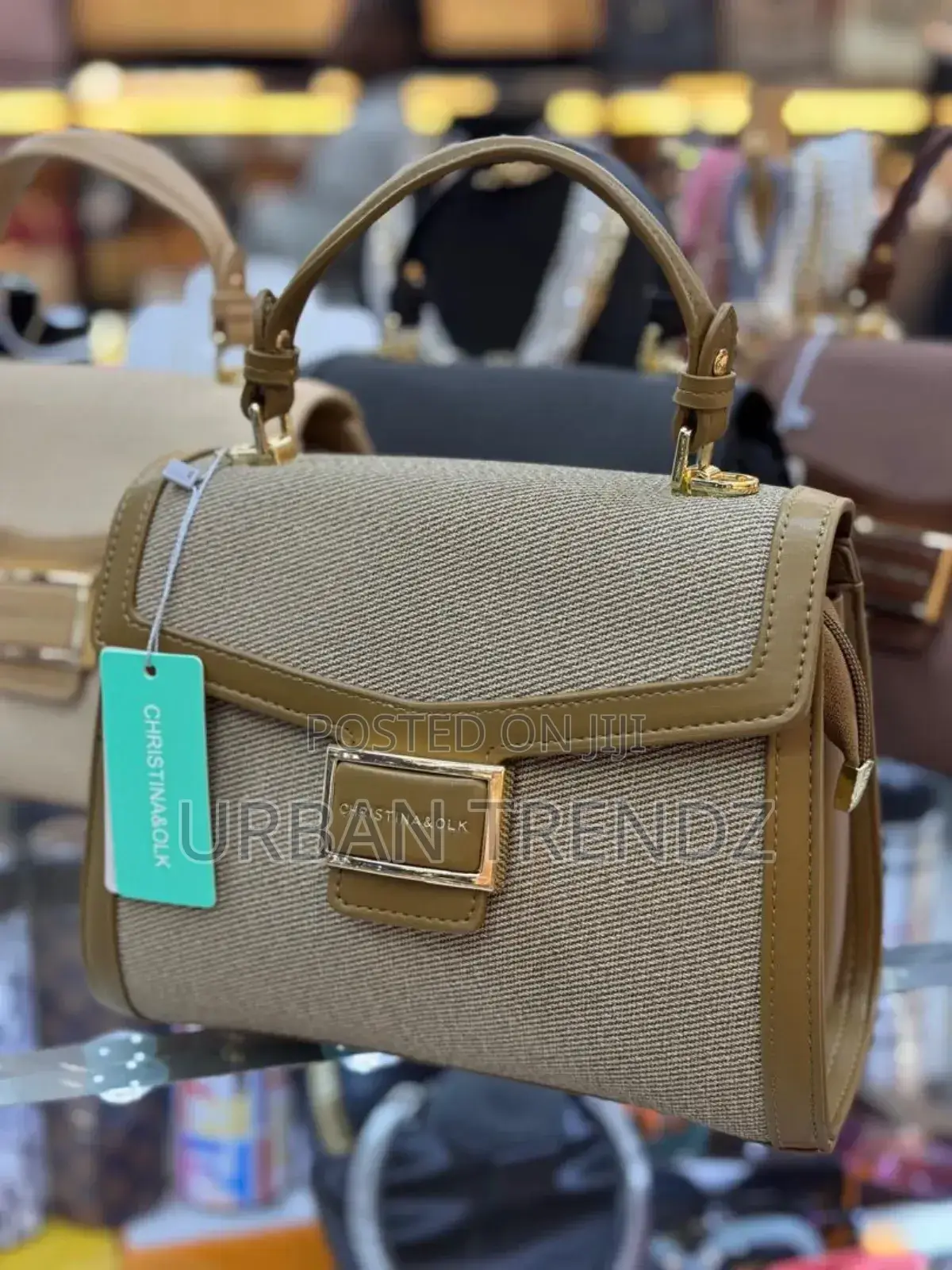 Women Leather Shoulder Bag Diamond Handbag Crossbody Bag
