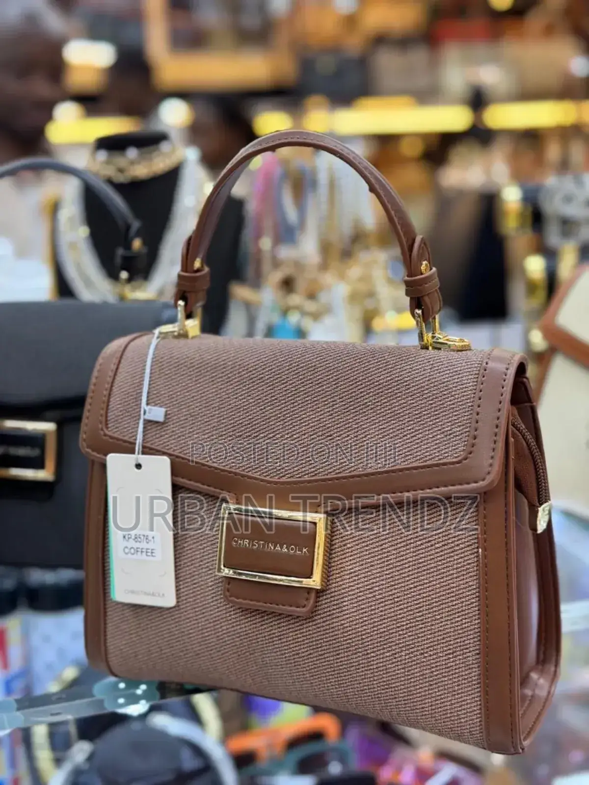 Women Leather Shoulder Bag Diamond Handbag Crossbody Bag