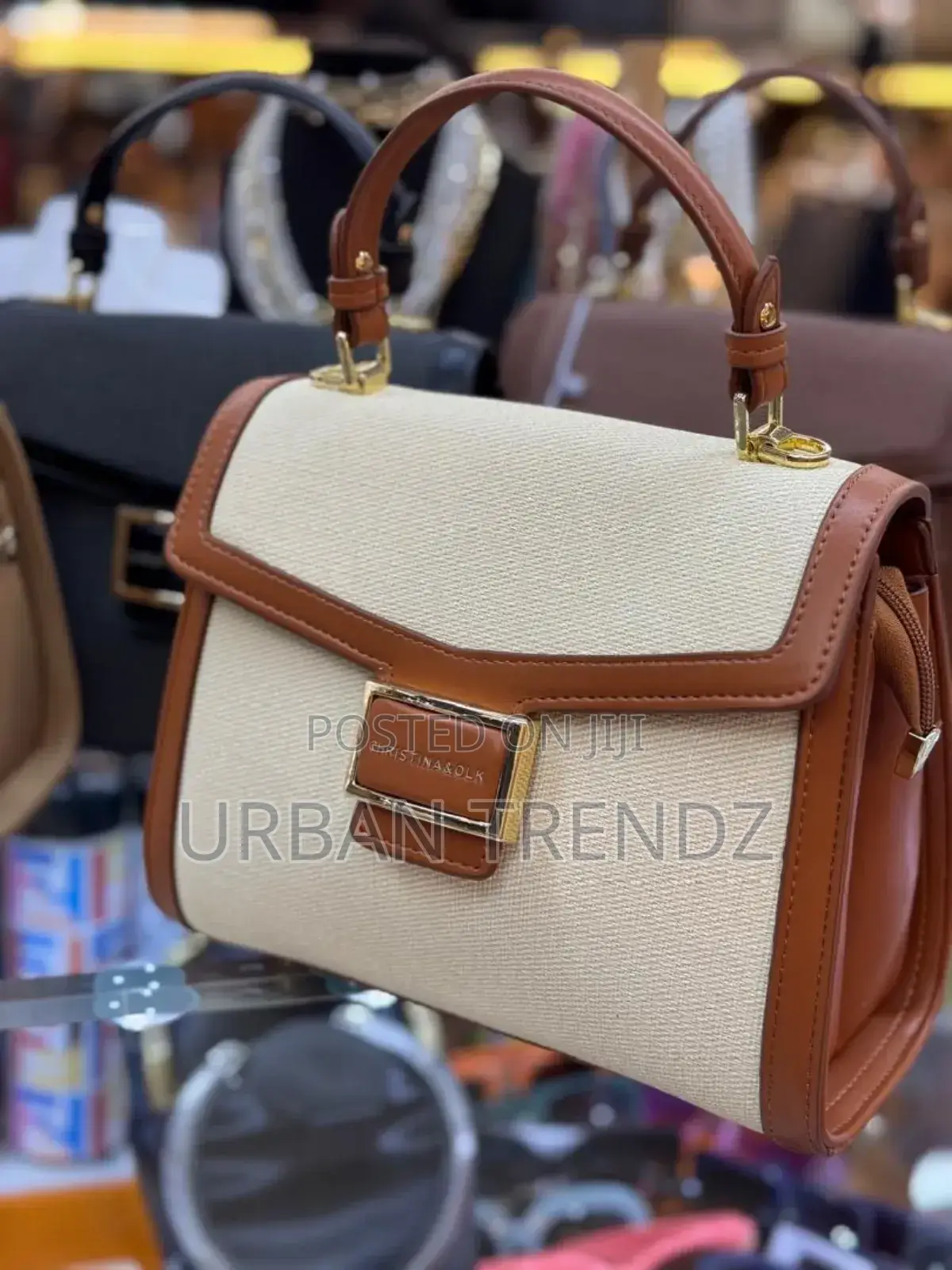 Women Leather Shoulder Bag Diamond Handbag Crossbody Bag