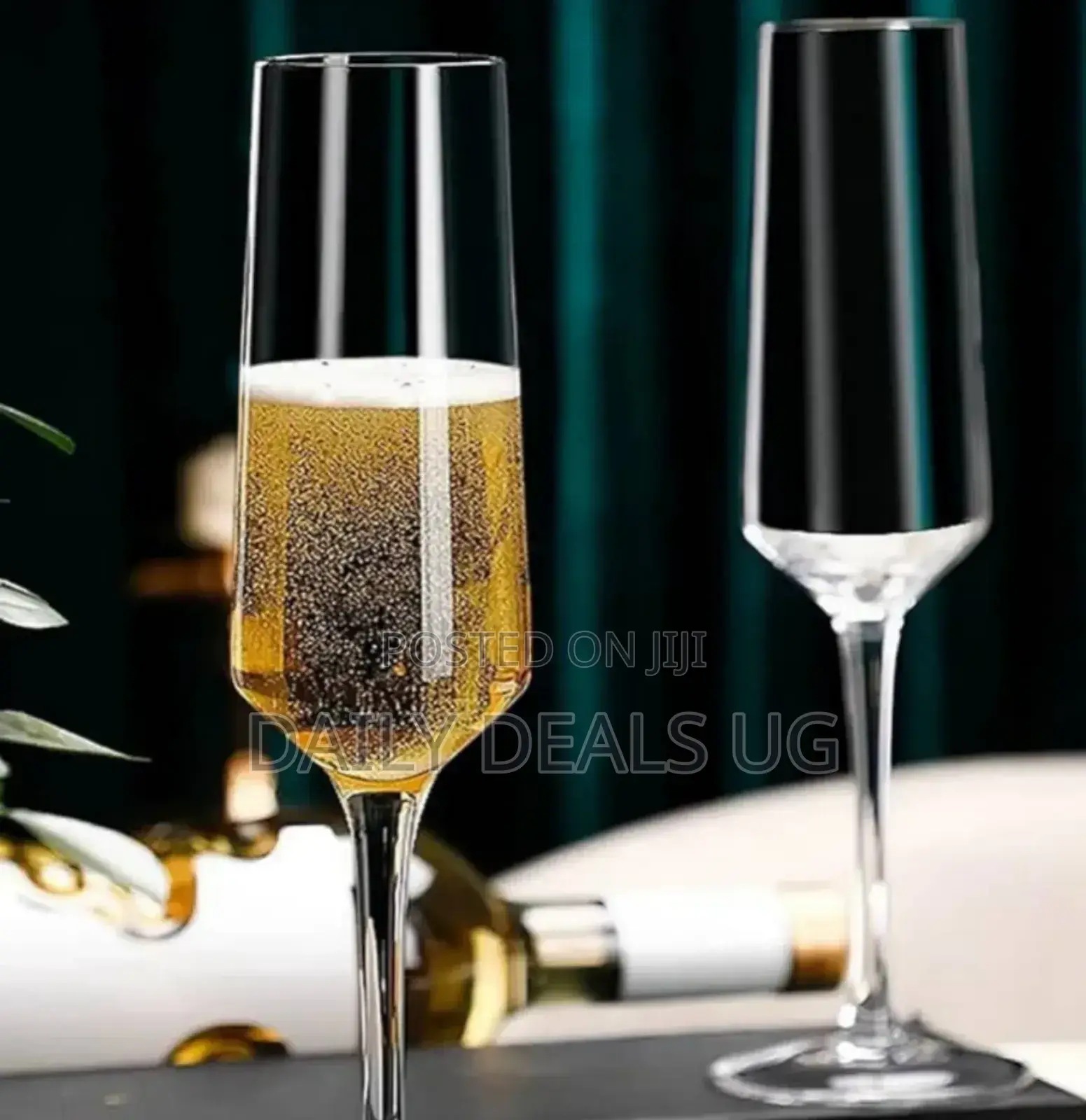 High Drinking Glass