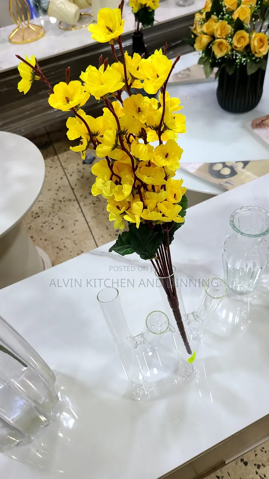 Flower Vase Glass Vase Tube