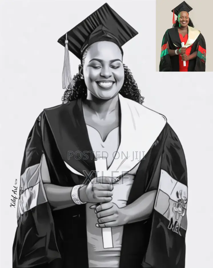 Best Graduation Gift Idea (Pencil Or Shaded Art Portrait)
