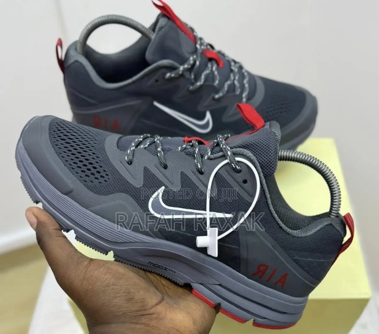 Original Grey Nike Air Zoom Running Trainer Sneakers
