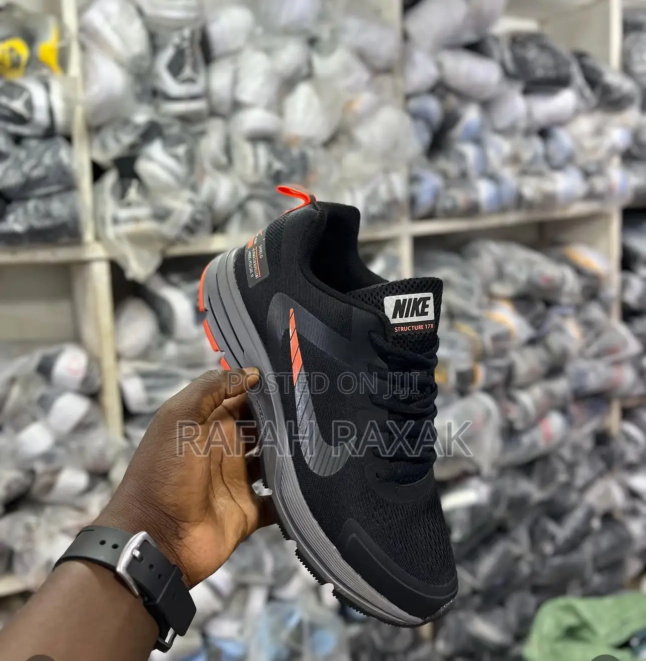 Original Nike Structure 17 Running Trainer Sneakers