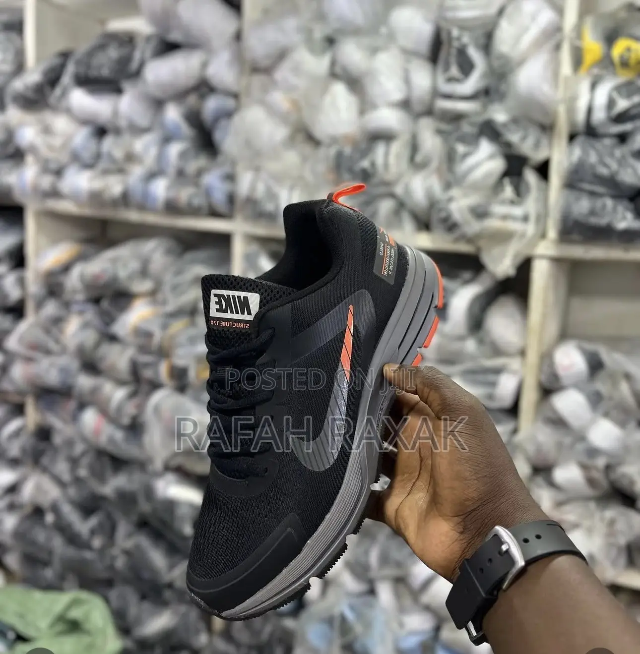 Original Nike Structure 17 Running Trainer Sneakers