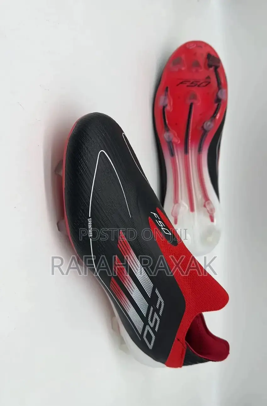 Adidas F50+ Firm Ground Elite Laceless Soccer Cleats