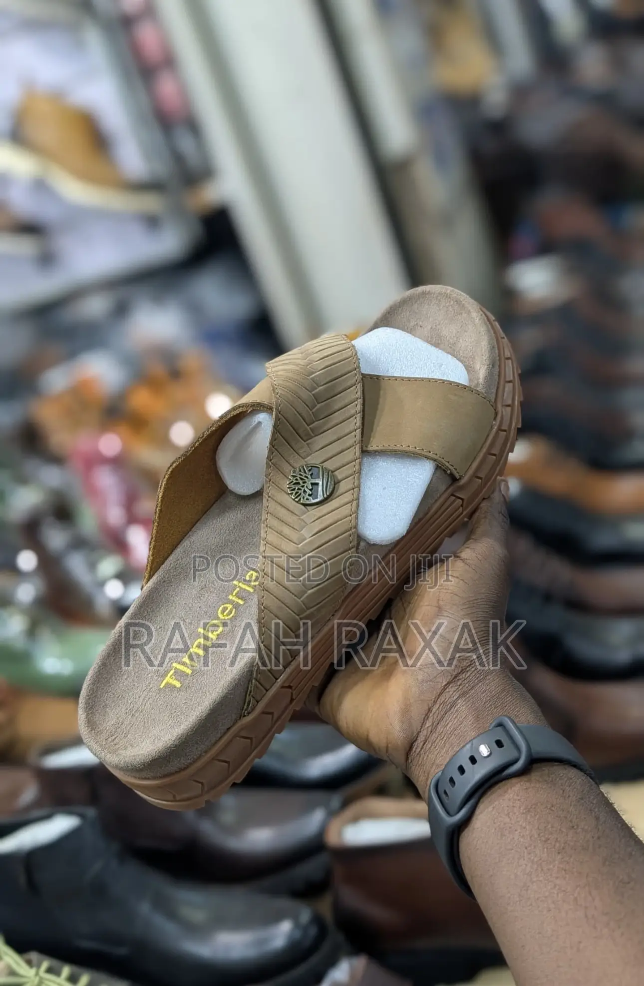 Original Men’S Luxury Timberland Cross Leather Sandals