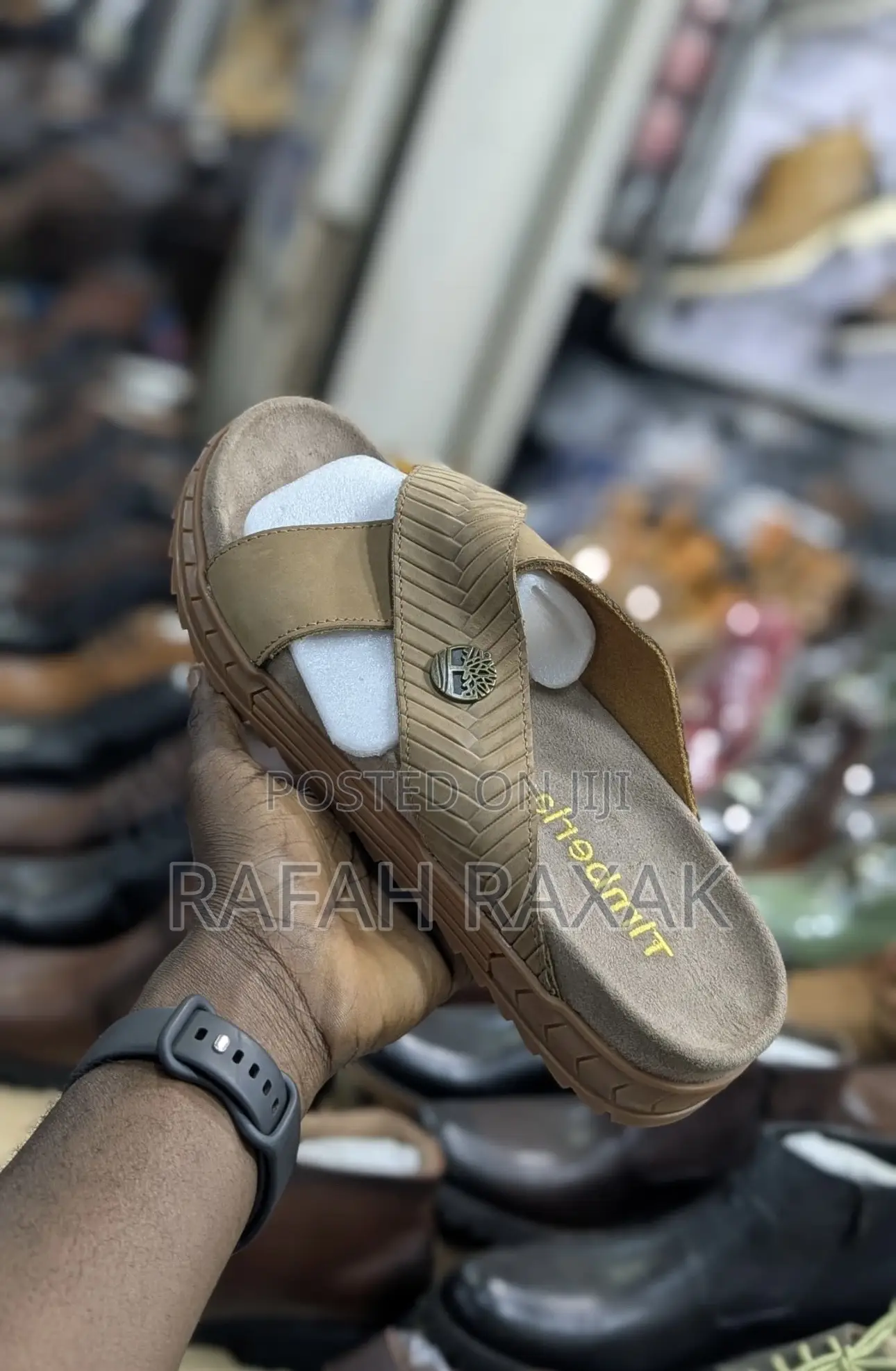 Original Men’S Luxury Timberland Cross Leather Sandals