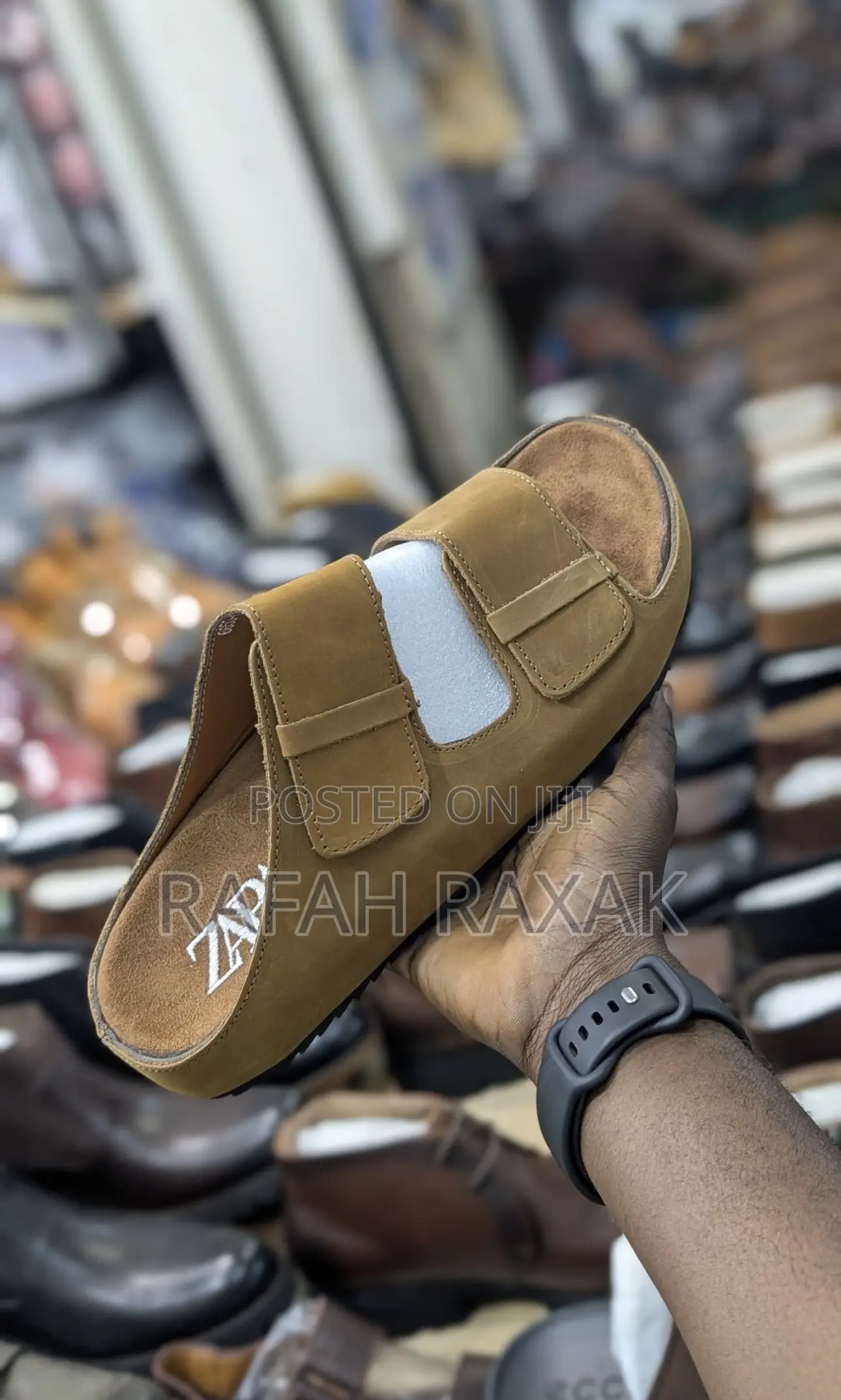 Original Men’S Zara Luxury Double Strap Sandals