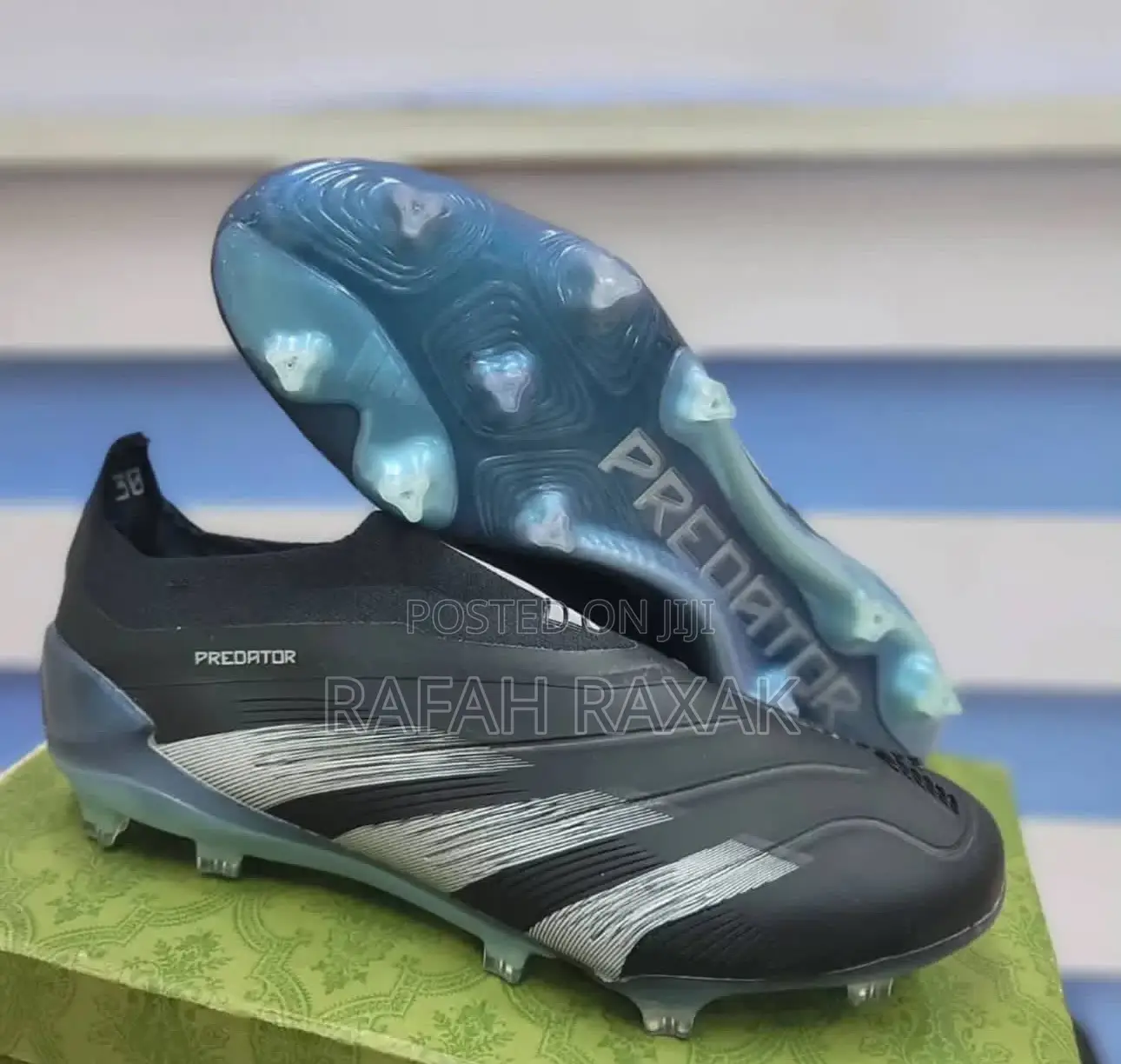 Adidas Predator 24 Elite Firm Ground Laceless Soccer Boots