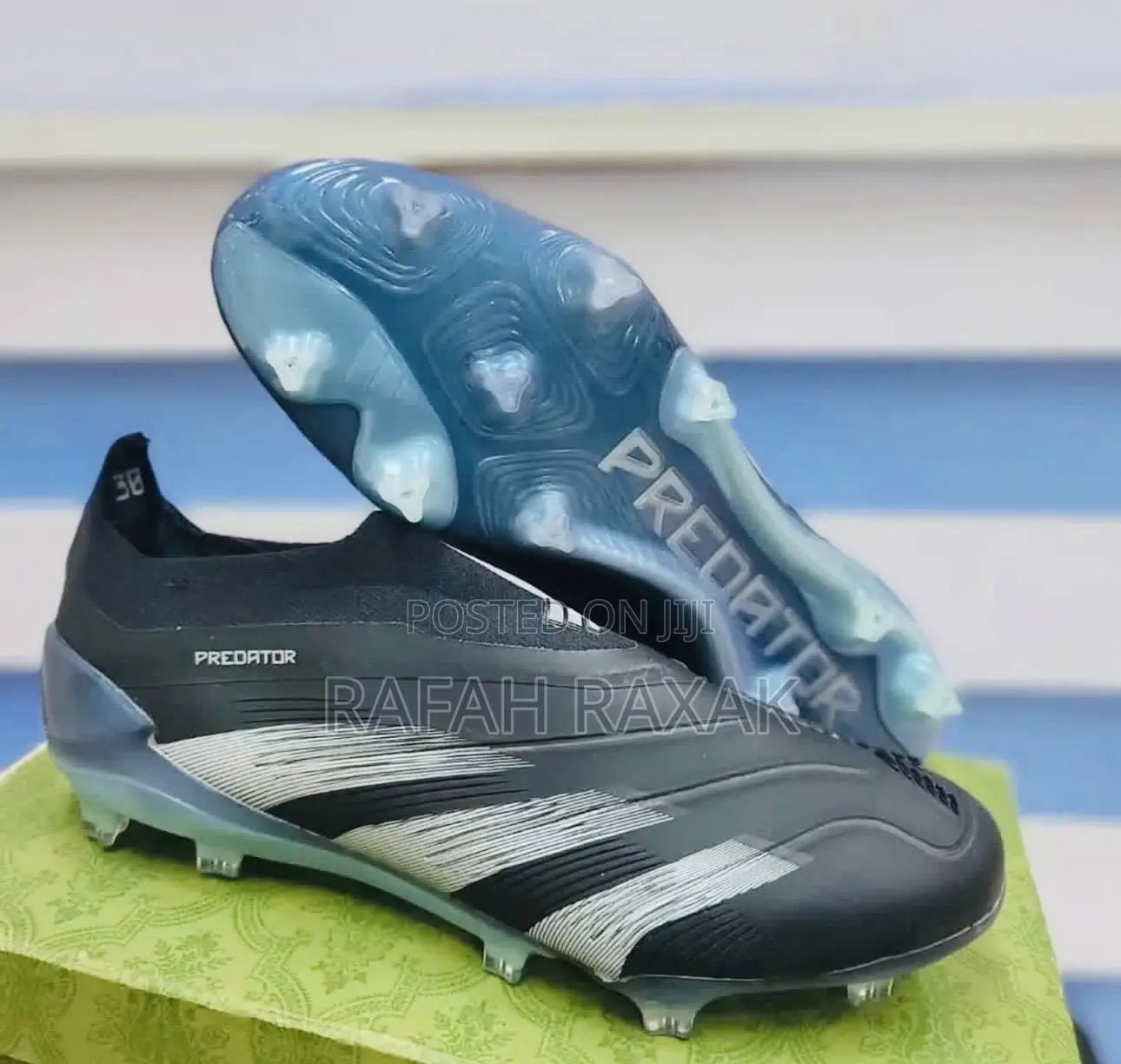 Adidas Predator 24 Elite Firm Ground Laceless Soccer Boots