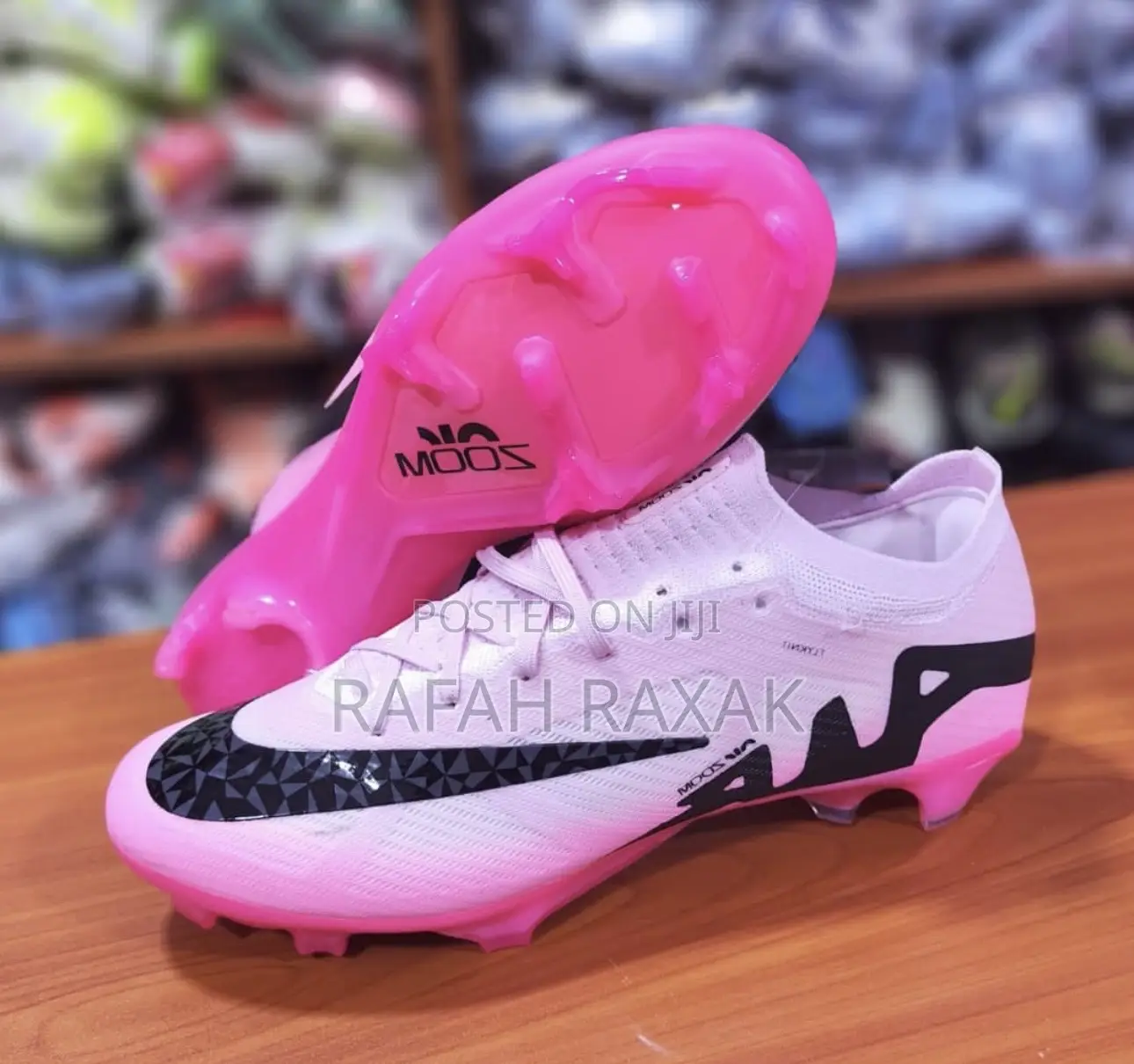 Nike Air Zoom Mercurial Vapor Superfly Low Pink Soccer Boots