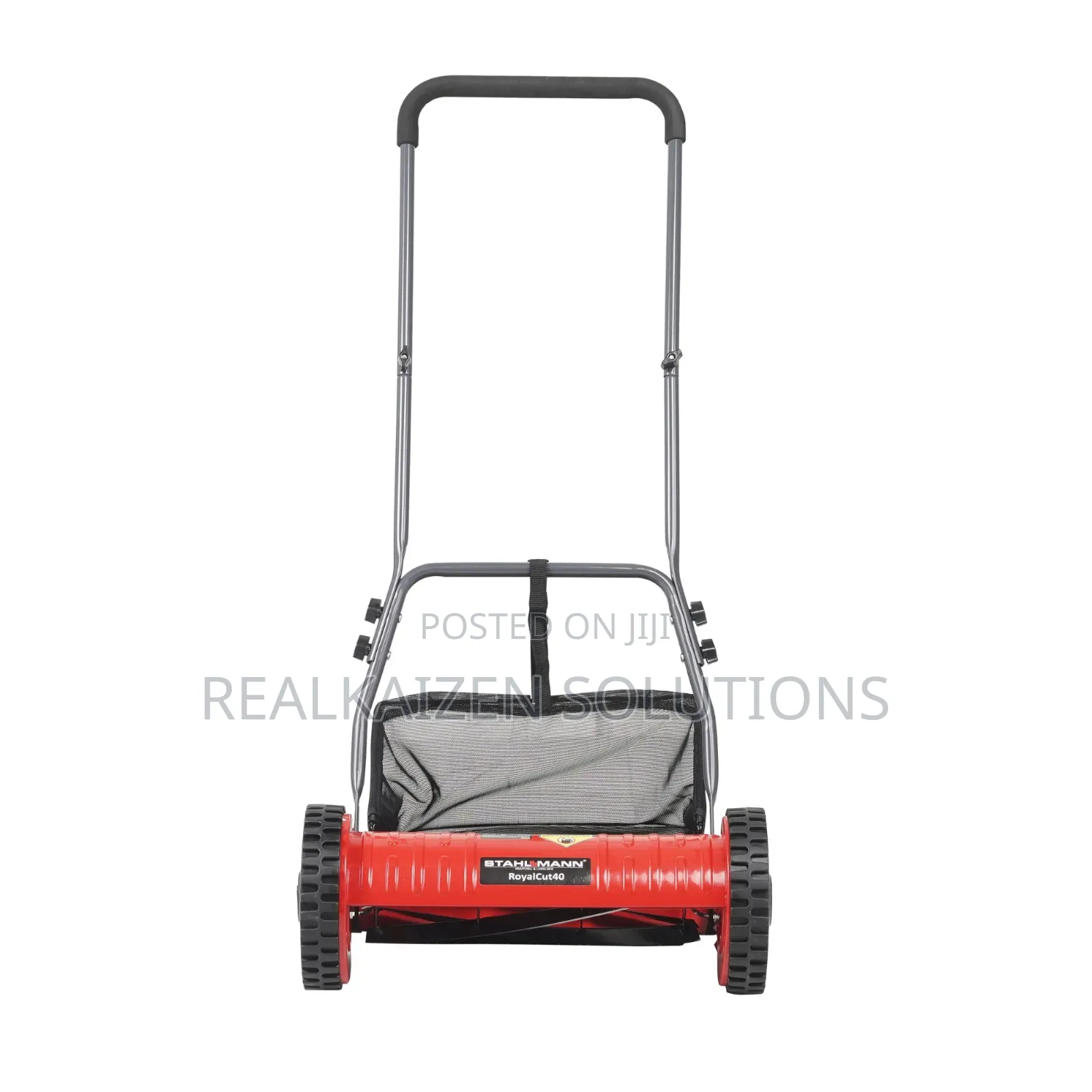 German STAHLMANN Royalcut 35L Manual Push Lawn Mower 40cm