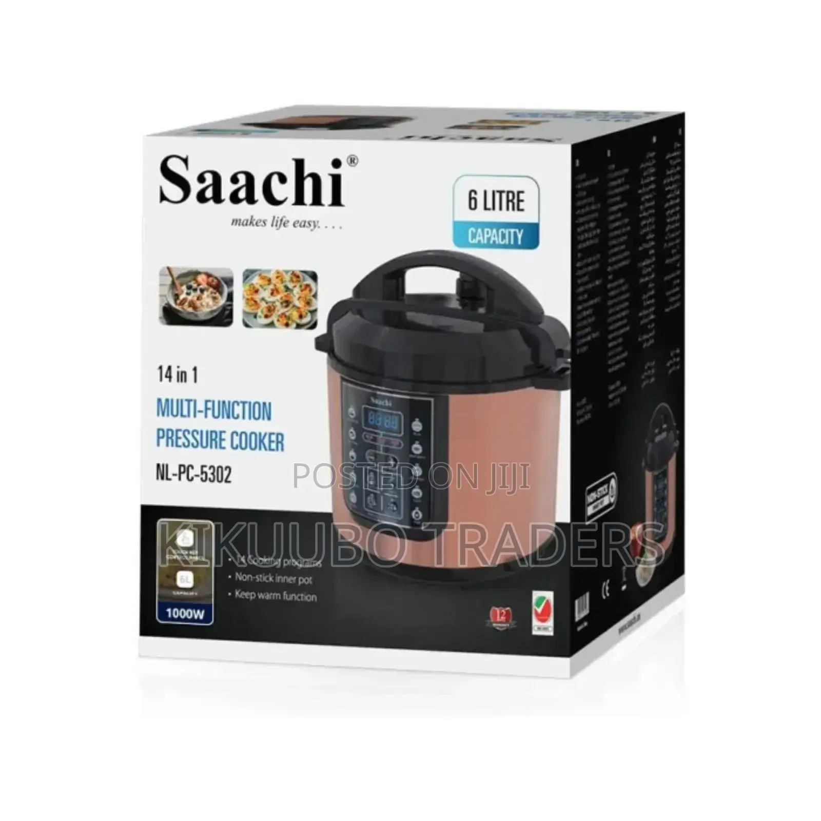 Saachi 14in1 6L Pressure Cooker
