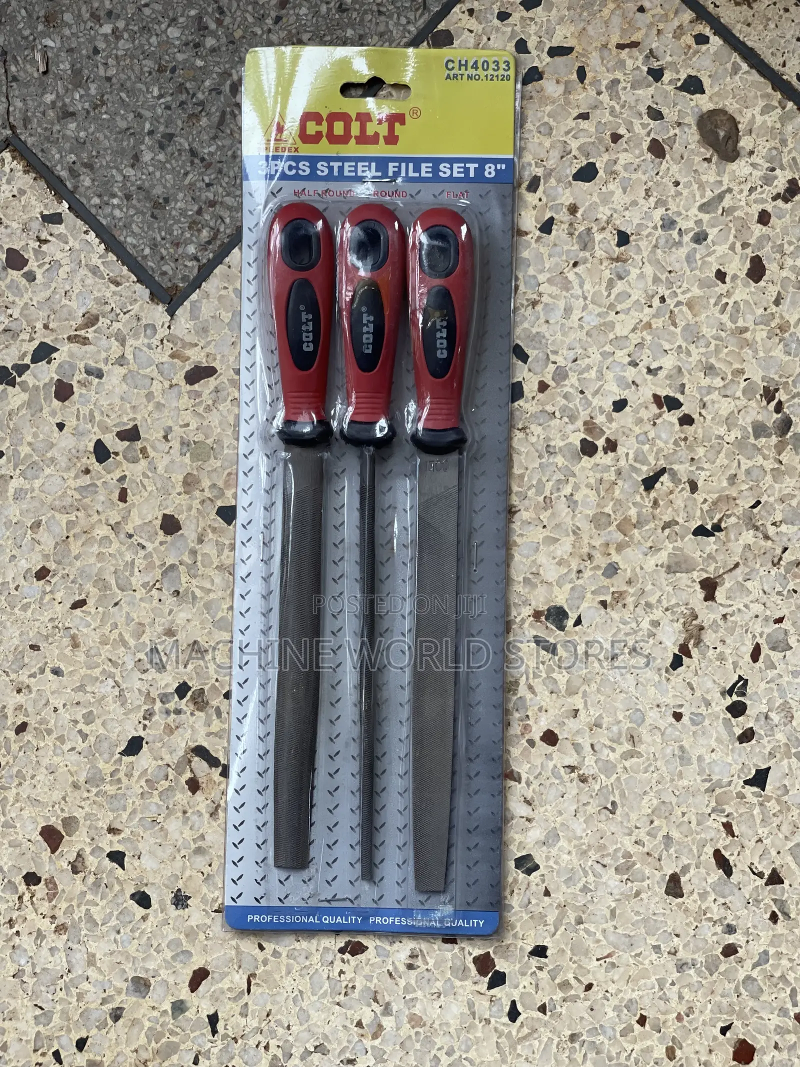 8inch Steel File Set (3pieces)