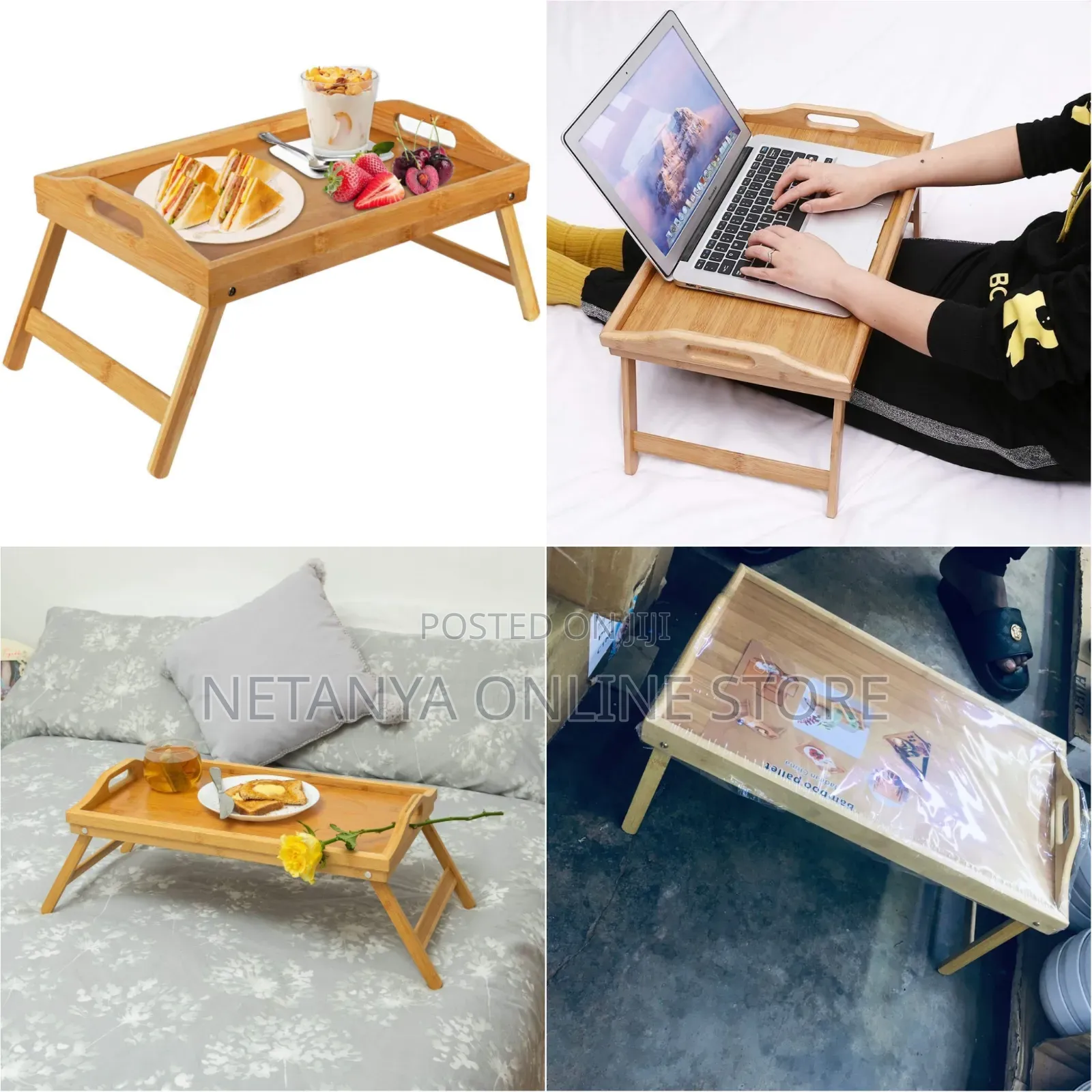 Bamboo Breakfast In Bed Table