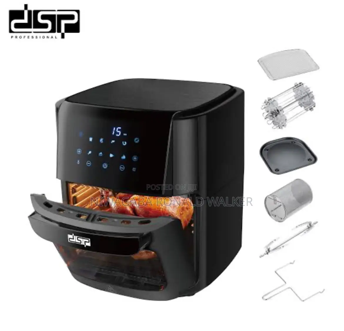 DSP 12L Digital Hot Grill Airfryer Oven
