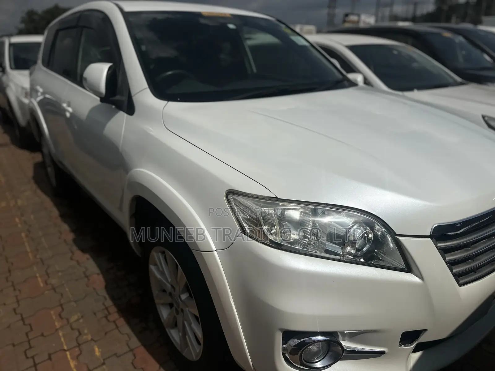 Toyota Vanguard 2011 White