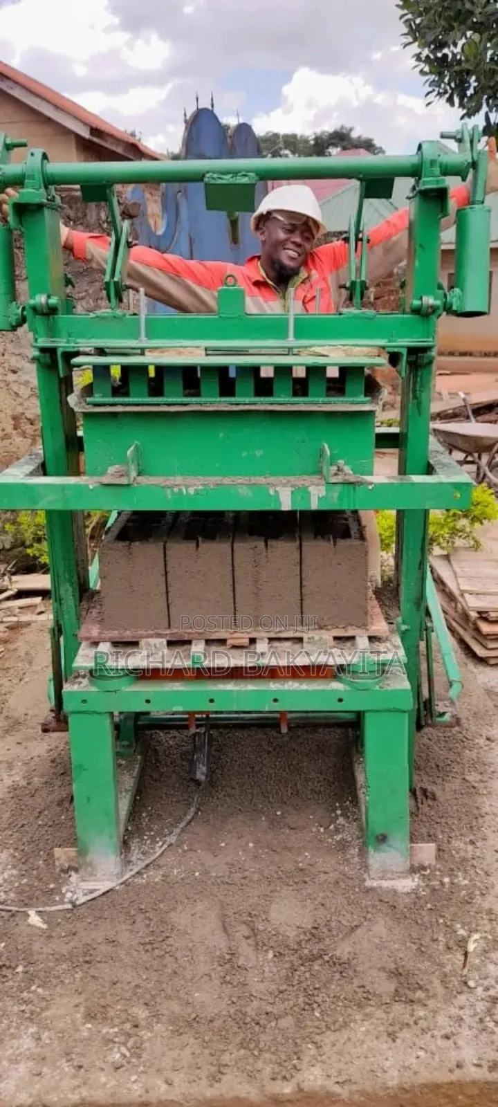 Electric Brick Making Machine for Four Bricks