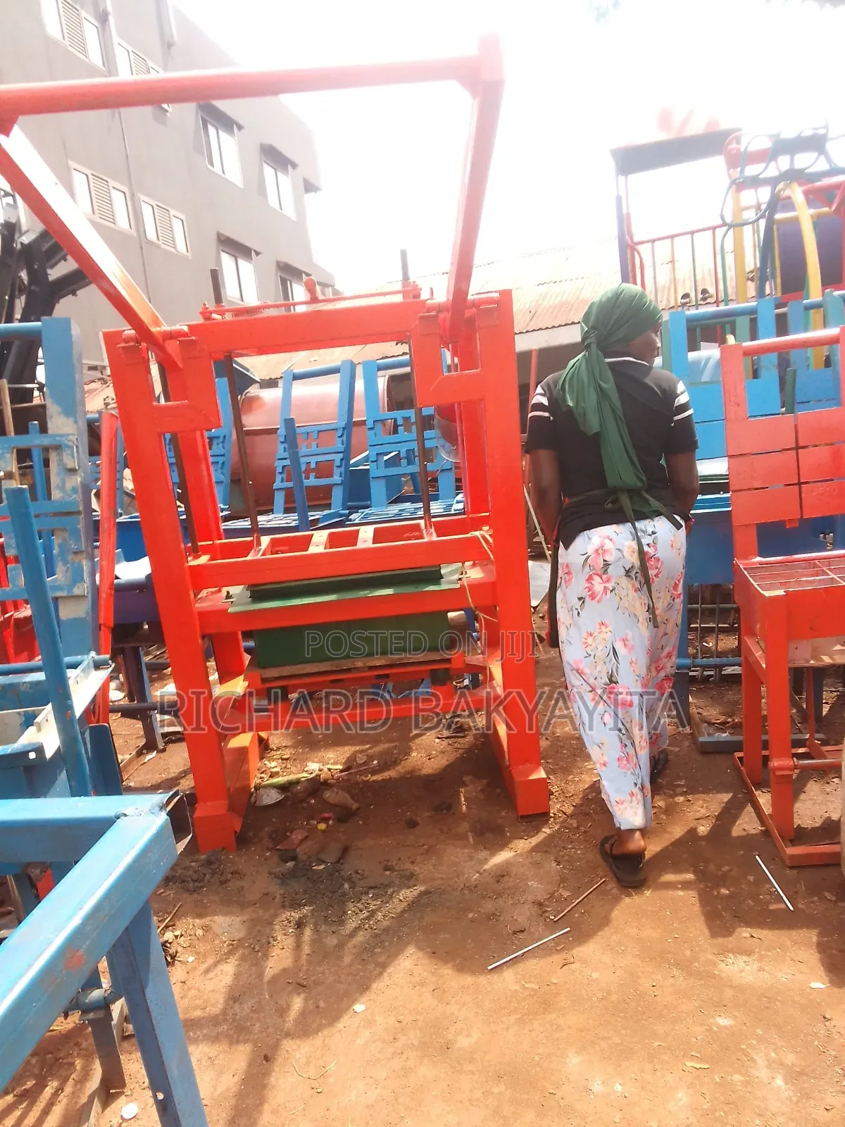 Electric Brick Making Machine for Four Bricks