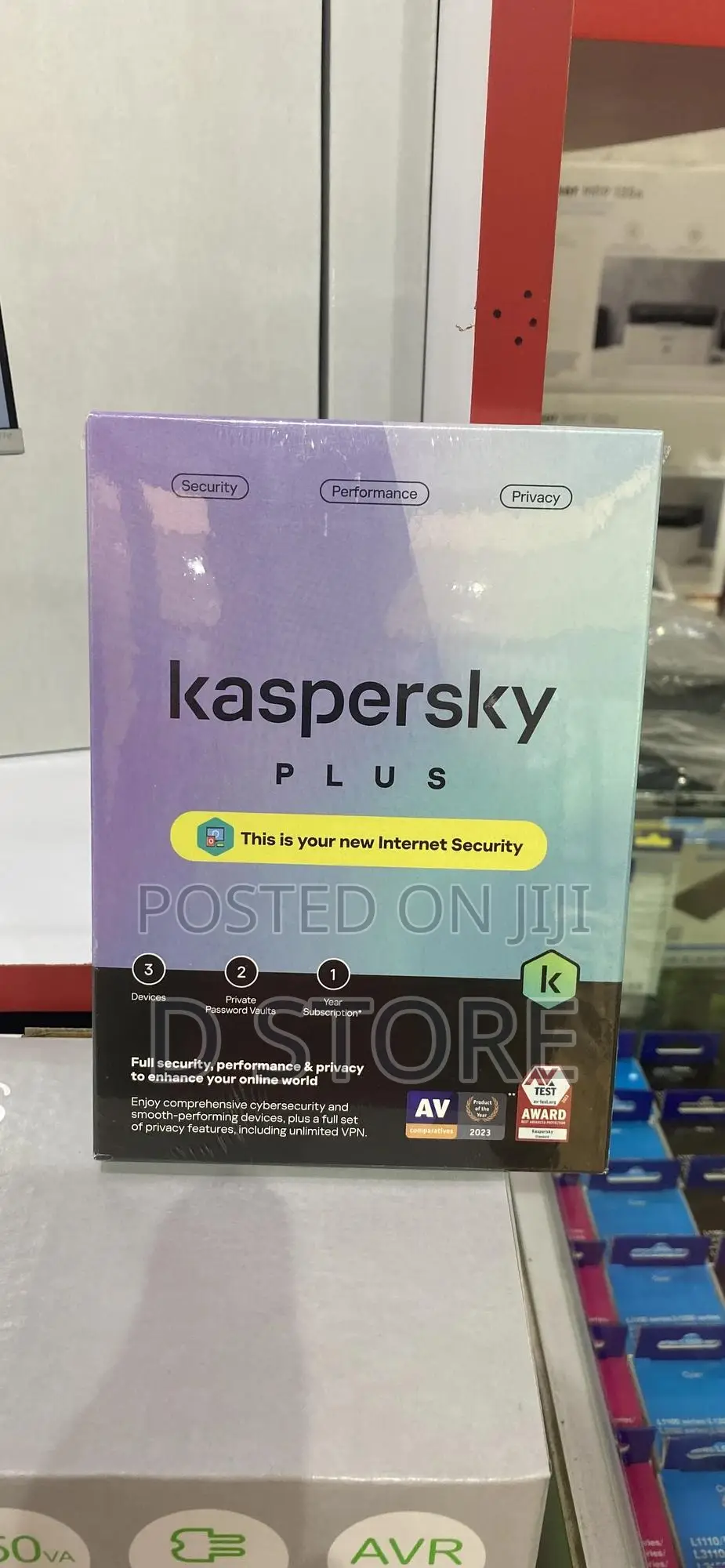 Kaspersky Plus Internet Security 3user