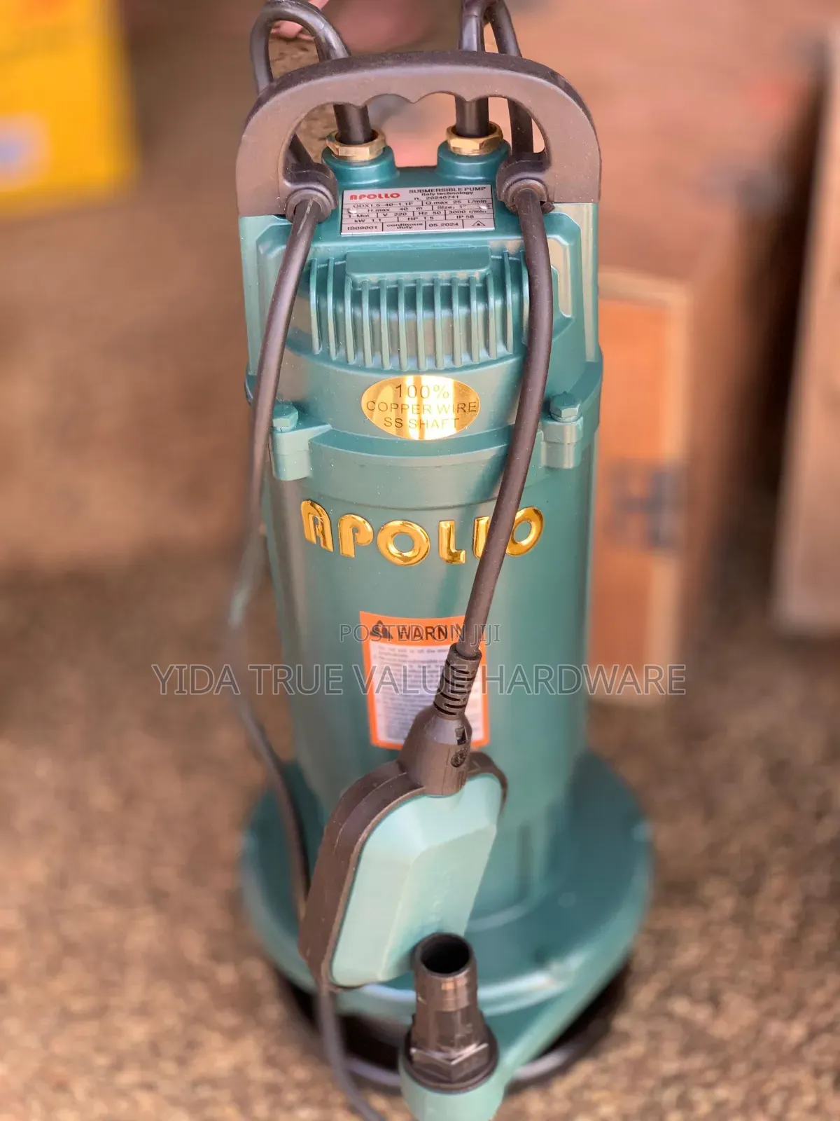 Water Pump.40m Apollo Brand 100% Copper
