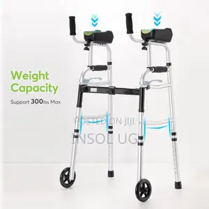 Foldable Stand Up Walking With Armrest Pad