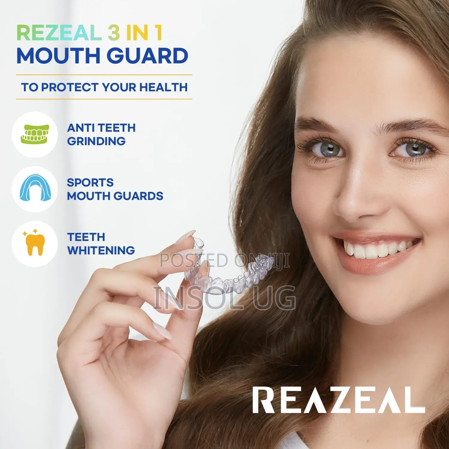 Mouth Guard for Grinding Teeth at Night and Sports
