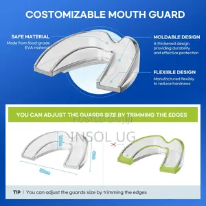 Mouth Guard for Grinding Teeth at Night and Sports