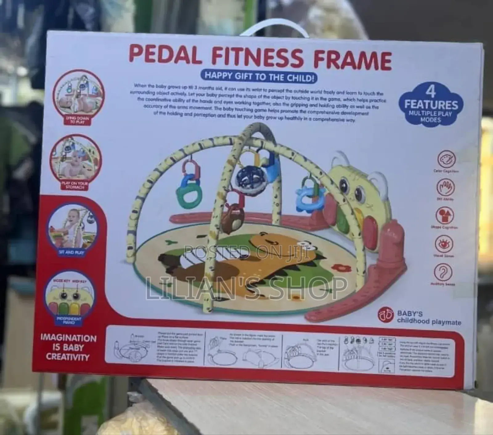 Baby Fitness Pedal Frame